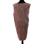 Orvis Linen Knee Length XL Pink Tropical Summer Sleeveless X Large Pockets NEW Photo 3