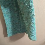Mermaid Tail Blanket Super Soft Crochet Blue Photo 2