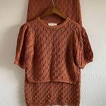 And Now This 2 Piece Women  Crochet Skirt and Top Size S Photo 9