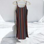 Show Me Your Mumu Show Me Your Mumu Shiloh Tassel Slip Dress Size Small Rainbow Photo 1
