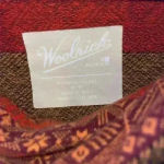 Woolrich  mile run cowl neck tunic red‎ and orange Aztec print size XL Photo 3