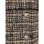 English Factory Tweed Pinafore Dress Size M Photo 12