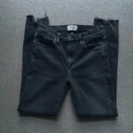 AGOLDE  Toni Mid Rise Straight Leg Black Skinny Jeans Size 26 Photo 4