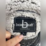 Boxer craft,‎ women's pullover, fuzzy jacket, size large gray Photo 2