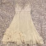 Free People Adella White Cream Lace Slip Dress Photo 0