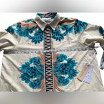 Sweet Rain  Plus Size Silky Style Long Sleeve Button Down‎ 100% Polyester Shirt Photo 1