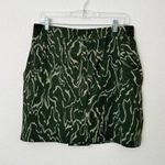 Athleta [] Voyage Eucalyptus Green Vienna Cargo Skort Mini Skirt Casual Size 12 Photo 3