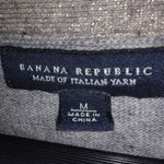 Banana Republic  M Gray Italian Cardigan Sweater NormCore Photo 6