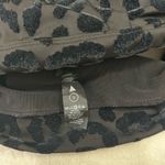 Balance Athletica /Vitality Black Velvet Leopard Strappy Back Sports Bra Photo 4