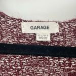 Garage  Womens Long Sleeve Maroon Open‎ Front 2 Pocket Gorp Core Cardigan Xs/S Photo 3
