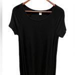 Old Navy  black short sleeved swing dress size medium Photo 0