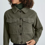 Everlane Green Cotton Jacket Photo 0