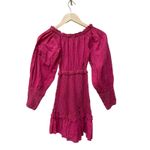 Alexis Marilena Smocked Off-shoulder Blouson-sleeve Dress Size XS Photo 10