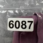 Outdoor Supply Co Purple Henley Pullover Sweatshirt Medium Snap Front Fleece‎ Photo 8