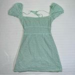 Princess Polly  Havena Sweetheart Mini Dress Womens Size 6 Sage Easter Romantic Photo 2
