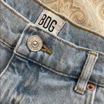 Urban Outfitters Faded Blue Denim Shorts Photo 4