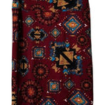 LuLaRoe Womens Size Large Skirt Spun Polyester Aztec Western Colorful Country Photo 0