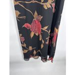 Vintage Y2K Napa Valley Dresses Womens 10 Black Floral Whimsigoth Dark Romantic Photo 7