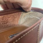 Sonoma Vintage Burgundy Brown Leather Horsebit Loafers Women’s Size 11 Moc Toe Photo 3