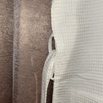 NWT Turquas Size L White Waffle Knit Robe Size L Photo 6