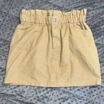 blanc de blanc large women’s Gwen paper bag mini tan homecoming Honolulu NWT Photo 0