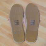 Soludos  Red-Orange/White Frayed Mule Espadrille - Size 8.5 (EU 39) Photo 7