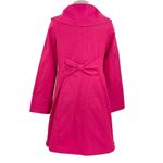 Vertigo Paris Bright Pink Fuchsia Trench Coat Barbiecore Prep Elle Woods Size S Photo 1