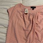 Talbots  NWT pink textured sleeveless top business casual Photo 2