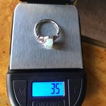 Natural Ethiopian Welo Opal Ruby Sterling Silver Ring Size 9 Photo 7