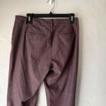 EXPRESS  Vintage Y2k Barely Boot Pants Women 8 Burgundy Office Siren Career Photo 2