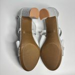 Dream Paris DREAM PAIRS Madison Ankle Strap Low Chunky Black Heel Sandal in Silver/Glitter Photo 8