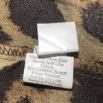 SheIn Shorts Womens Medium Leopard Animal Print Paper Bag Elastic Waist Belted Photo 5