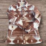 Idyllwind IDYLWIND Brown Cream Aztec Western Wool Blend Shirt Jacket Shacket XS Photo 4