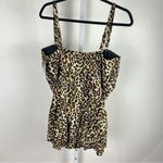 Ralph Lauren Lauren Plus Size Twist Shirred Skirted One Piece Swimsuit 22W Photo 2