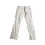 White House | Black Market WHBM WHITGE HOUSE BLACK MARKET White Corduroy Straight Leg Pants Size 2R Photo 2