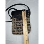 Juicy Couture  Goth Stat Black‎ Cellie Mini Crossbody Cellphone Pouch Bag Photo 5