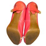 Wassio salmon colored Women's Heels Red Size 8 Photo 5