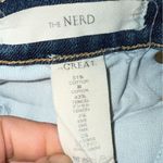 The Great . The Nerd Low Rise Denim Jeans Cropped Ankle Medium Wash size 26 Photo 6