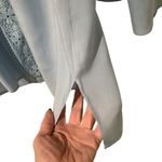 Melissa Paige Sky Blue Ruffled Peasant Top BRAND NEW BEAUTIFUL DETAIL. SIZE PL Photo 5