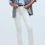 Madewell Ecru Mid Rise Perfect Vintage Denim Jean Tall 30 Photo 0