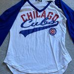 Chicago Cubs Women’s Half Sleeve Shirt Multiple Photo 0