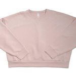 Spanx NWT 50347R AirEssentials Crew in Pale Pink Airluxe Knit Sweatshirt Top 2X Photo 0