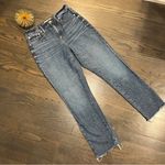 Madewell  Women’s High-Rise Slim Boyjean Jean Raw-Hemmed Size 26 Photo 3