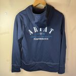 Ariat WOMENS CADENCE HOODIE FLEECE NAVY BLUE ECLYPSE Size Medium Outdoor Active Photo 8