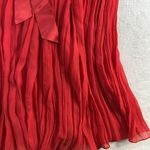 Victoria's Secret Babydoll L Large Cami Top Lace Pleated Lingerie Satin Bow Red Photo 5