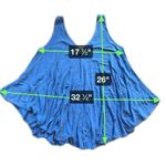 Altar'd State Altar’d State Blue Swing Trapeze Flowy Tank Top Women’s Size S Photo 4