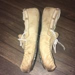 Uggs shearling lined tan moc toe size 12/43 slippers Photo 2