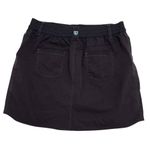 Kuhl  Skort Women's Size 14 Grey Skirt Athletic Hiking Zip Pockets Skort Rip Stop Photo 4