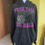 Women's Premature Millionaire Black Pink Graphic Hoodie Size S Photo 1