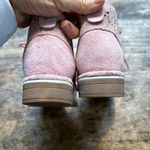 Hush Puppies  Womens Cyra Catelyn Chukka Boots pink suede size 7.5 Photo 8